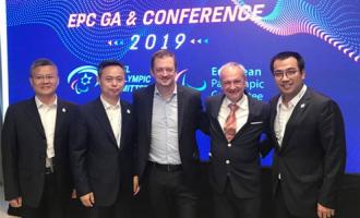 深圳冬奥组委代表团参加2019年欧洲残奥会全会